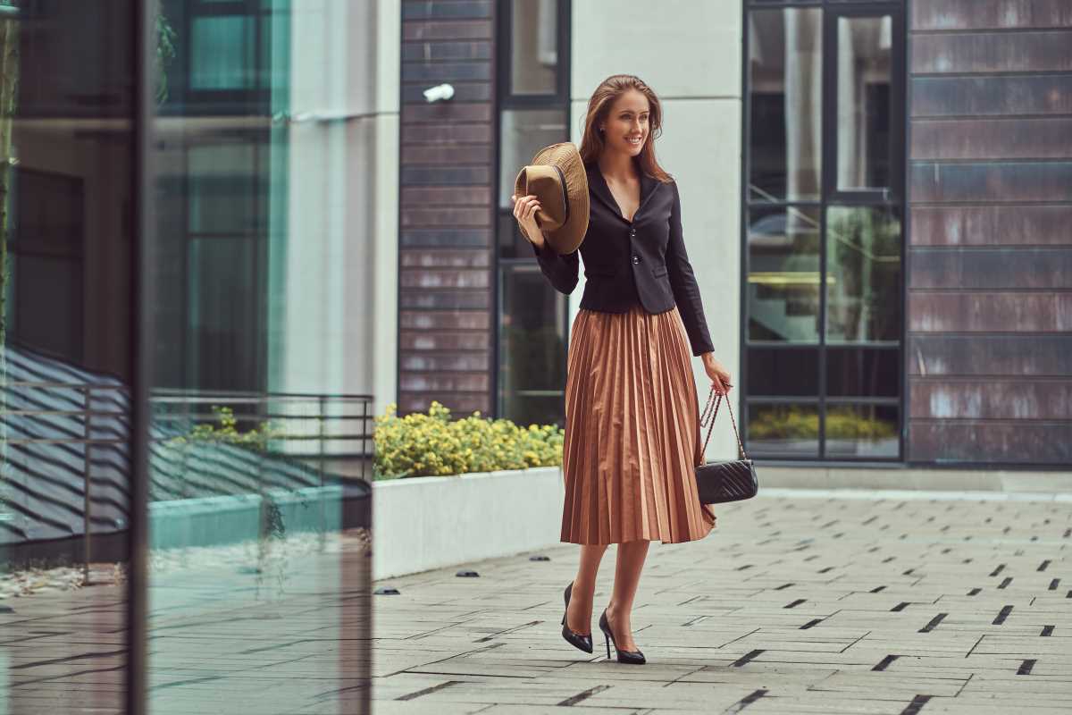 Four Easy Ways To Style A Midi Skirt